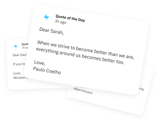 Quote interface preview